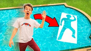 Diving Through IMPOSSIBLE Shapes!! - Challenge