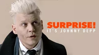 Surprise! It's Johnny Depp!