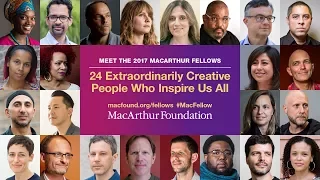 Meet the 2017 MacArthur Fellows