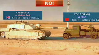 ZiS-12 vs TOP tier