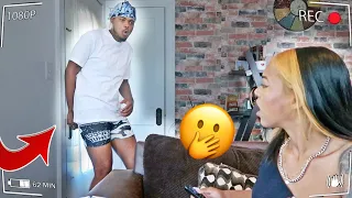CAUGHT* SNEAKING INTO THE HOUSE IN MY UNDERWEAR !! INSANE PRANK