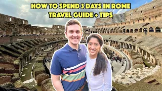 ROME, ITALY 3 DAY ITINERARY + TRAVEL GUIDE