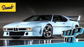 Top 10 Supercars From the 80's | Donut Media