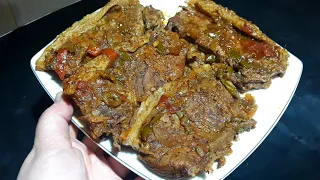 لحمة الافراح والعزومات الكبيره بخلطة طباخين مصر 😋😋