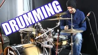 Прикольный бит из песни Лайма "За тобой" / Rock Groove Drumming