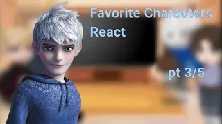 Favorite Characters React to Jack Frost|Rise of the Guardians|Pt. 3|gcrv