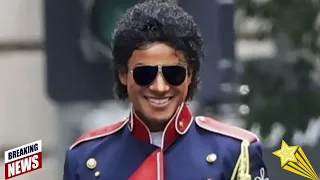 Jaafar Jackson Poses as His Uncle Michael Jackson on Set of Upcoming Biopic Michael
