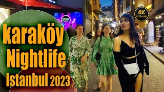 karaköy / istanbul nightlife 2023 / nightlife 2023 / kadikoy walking tour / travel vlog