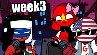 Friday Night Funkin week 3 (countryhumans russia vs America)