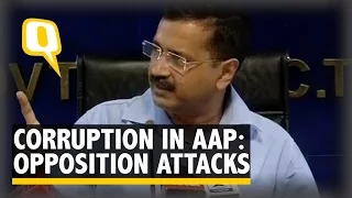 Opposition Attacks Arvind Kejriwal for Corruption in AAP