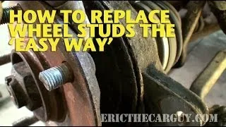 Replacing Studs the 'Easy Way' -EricTheCarGuy