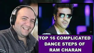 Top 16 Most Complicated Dance Steps of Ram Charan Reaction | Producer Reacts Telugu తెలుగు 🇮🇳