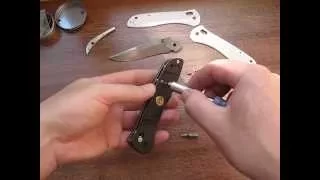 Benchmade 710 полная разборка и ништяки для него