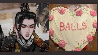 tgcf characters as wedding cakes