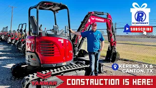 Yanmar Excavators Are Here!!!