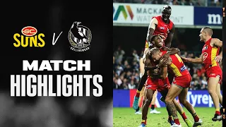 Gold Coast Suns v Collingwood Highlights | Round 16, 2022 | AFL