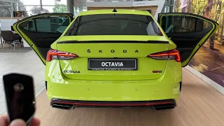 Skoda OCTAVIA RS 2023 - trunk space & PRACTICALITY