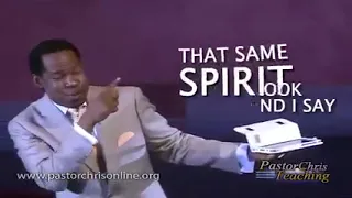 Pastor Chris - THAT SAME SPIRIT
