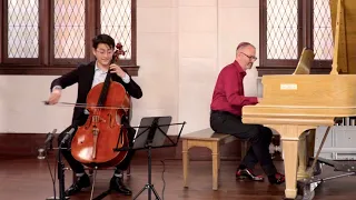 Luise Adolpha Le Beau, Cello Sonata in D Major, op.17 - Nathan Chan cello, Byron Schenkman piano