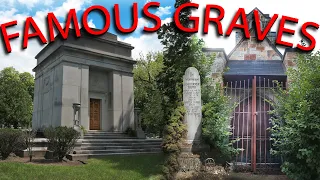 FAMOUS Graves and Mausoleums in Southern Michigan | Graveyard and Cemetery Explortation *MI*