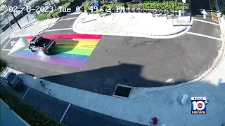 Police search for criminals who vandalized LGBTQ mural in Fort Lauderdale