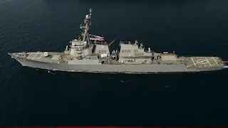 Два эсминца ВМС США USS Donald Cook DDG 75 и USS Roosevelt DDG 80 идут в Черное море с Томагавками