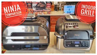 NINJA Foodi Indoor Grill Comparison  Smart XL 6-in1  VS  5-in-1 Grill & Air Fryer