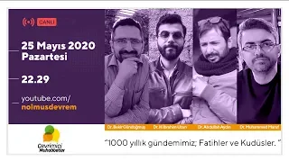 Çevrimiçi Muhabbetler - 1000 yıllık gündemimiz; Fatihler ve Kudüsler