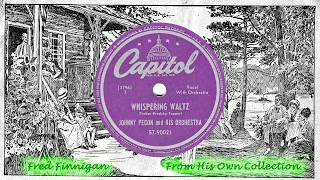Johnny Pecon & His Orch - Whispering Waltz