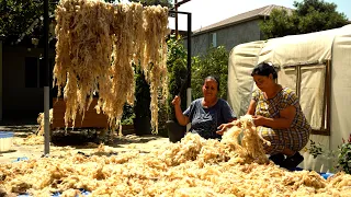 Village Mother-in-law and Bride did 30 days of work in 7 days | Capital Cleaning of the Apartment