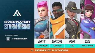 Storm Rising: Thunderstorm | Overwatch Archives 2021 (OWTH Playthrough)