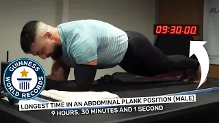 Secret to new elbow plank WORLD RECORD | 9hrs 30min |