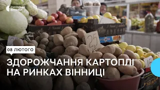 Здорожчала на 70%: ціни на картоплю на вінницьких ринках