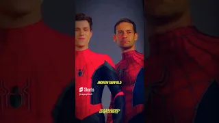 QUAL HOMEM-ARANHA É O MAIS FIEL AO DAS HQS? TOBEY MAGUIRE, ANDREW GARFIELD OU TOM HOLLAND? #shorts