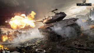 Жесткая вертуха от Т49 в World of tanks