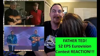 Americans React | FATHER TED | Eurovision Song Contest | Season 2 Episode 5 | REACTION