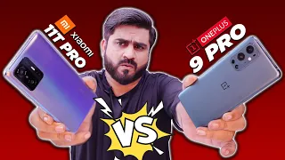 OnePlus 9 Pro vs Xiaomi 11T Pro Comparison | Performance, Camera Test | Which One Better?