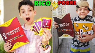 RICO VS POBRE ÁLBUM DA COPA 2022 - Parte 19