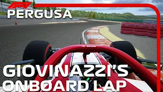 F1 2020 Enna Pergusa | Antonio Giovinazzi Onboard | Assetto Corsa