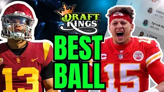 How To Win At Draftkings Best Ball | Fantasy Football Draft
