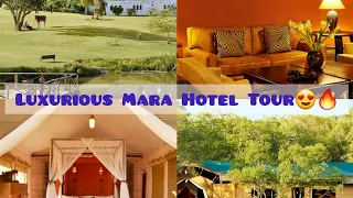 DINING IN THE BEST HOTEL IN MAASAI MARA||HOTEL TOUR||DJ QUEEN 😍