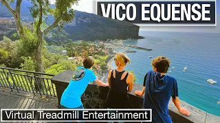 🇮🇹Vico Equense, Italy  Walking Tour A charming cliffside town near Sorrento - 4K City Walks