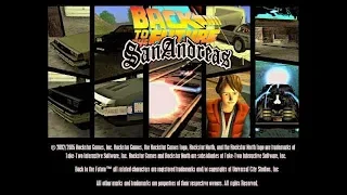 Grand Theft Auto San Andreas Back To The Future. DELO-KITT Time Travel Adventure.