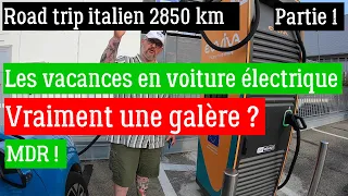 Les vacances en voiture électrique, vraiment une galère ? Road trip de 2850 km en Italie, partie 1