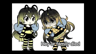 Bees communicate by dancing meme||#gacha||gacha meme