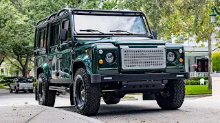 Fully RESTORED (1994) Land Rover DEFENDER 110 with LT1 Engine | ECD Automotive Design