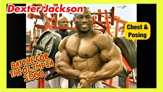 DEXTER JACKSON - CHEST AND POSING - BATTLE FOR THE OLYMPIA (2000)