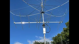 #284 Hex Beam 40 meters Option Installation and 50 MHz beam.