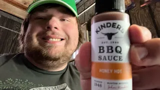 Kinders BBQ sauce honey hot