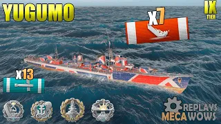 Destroyer Yūgumo 7 Kills & 177K Damage | World Of Warships